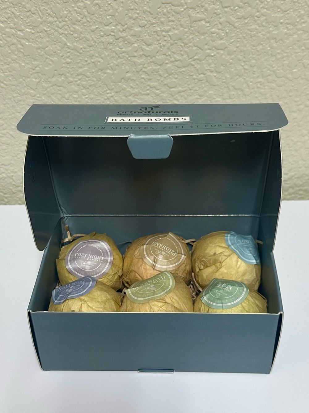 Art Naturals Bath Bomb Gift Set of 6 Nature’s Burst
